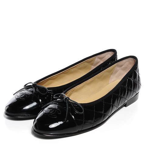 chanel quilted ballerina flats|where to buy chanel flats.